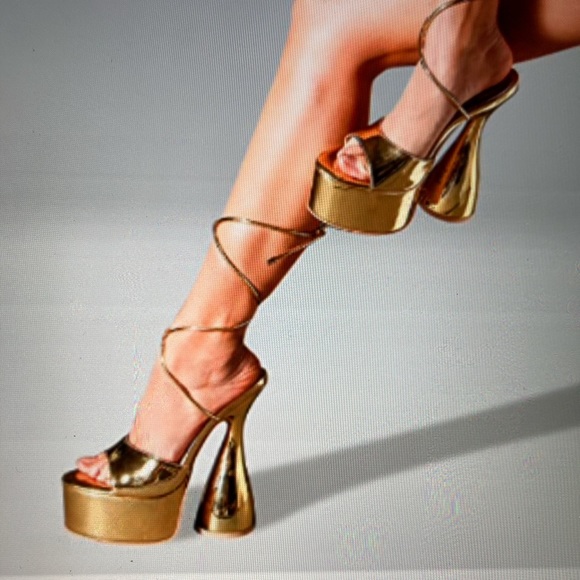 ISNOM stripper platform heels NWT - Picture 1 of 5
